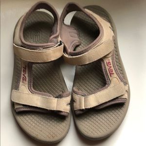 Teva sandals. Alot a wear left